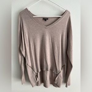 Express beige/light brown sweater (S)